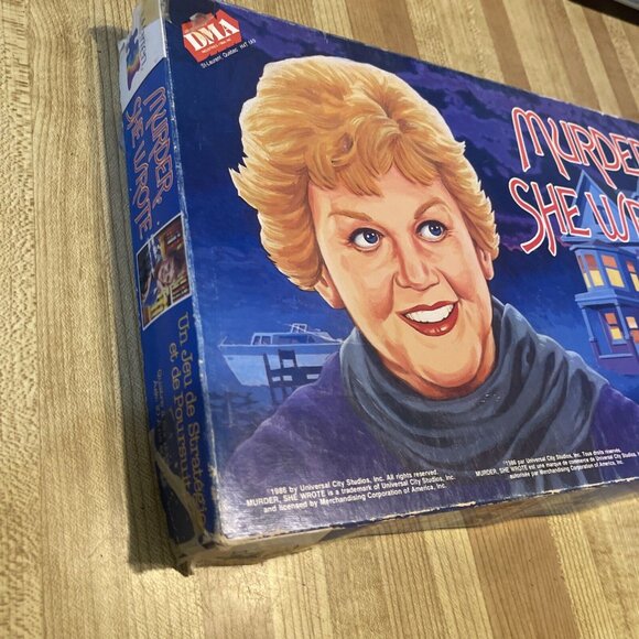 Vintage 1985 Murder She Wrote Board Game by Warren 99% Complete - Picture 11 of 16